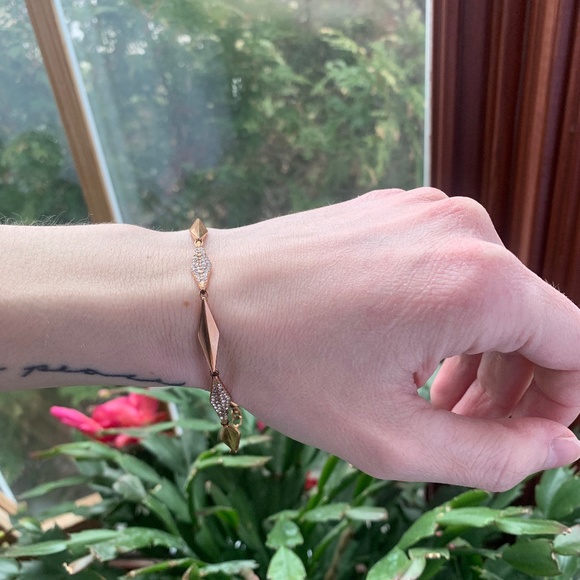 Fossil Rose Tone Reversible Bracelets - Picture 1 of 16